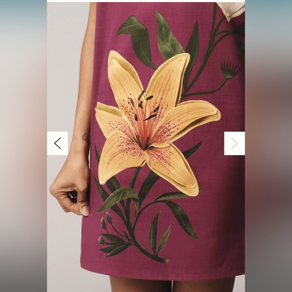 FARM Rio Purple Dress with Yellow Floral Design - Picture 5 of 13